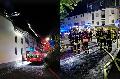 Brand in Dierdorf: Wohnhaus in Flammen