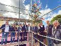 Richtfest fr neue DRK-Rettungswache in Linz gefeiert