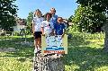 Kinderrechte sichtbar gemacht � Neue Schilder auf Spielplatz eingeweiht
