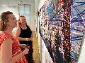 GEDOK-Ausstellung zeigt Vielfalt von K�nstlerinnen im Roentgen-Museum