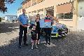Polizei Hachenburg spendet f�r Kinderhospizdienst Westerwald