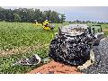 AKTUALISIERT | Schwerer Unfall auf B255 bei Ailertchen: Rettungshubschrauber im Einsatz