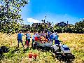 Viertes Apfelfest am Hospiz Bruche lockt mit Saft und Musik