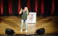 Comedian Sven Hieronymus rockte das Brgerhaus in Daaden 