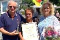 Brigitte Geisler f�r 25 Jahre Engagement im Haus Mutter Teresa geehrt