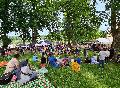 Gro�er Andrang beim Kinder-Kultur-Fest im Geb�ck