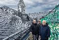 Neues Dach f�r historisches Geb�ude in Selters