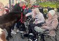 Ponys Lotte und Monty verzaubern das Caritas-Altenzentrum Helena in Hachenburg