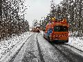 Weiterhin winterliche Stra�enverh�ltnisse im Westerwald