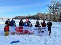 Spannender Skilanglaufsprint auf Naturschnee in Anhausen