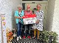 Spende zur Goldenen Hochzeit: Familie Bcher untersttzt Hospiz in Dernbach