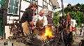 Traditionelles Handwerk beim Schmiedefest in Freudenberg