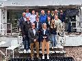 Groer Andrang am Infomobil des Bundestages in Asbach