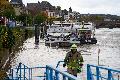 Frachtschiff-Havarie auf der Mosel: Umladen vor Reparatur