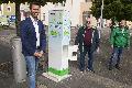 Neue E-Bike-Ladestation in Puderbach in Betrieb genommen