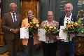 H�chste Landesehrung f�r Melanie G�dtner, Ute G�rgens und Hartmut Schmitz