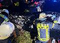 Schwerer Verkehrsunfall bei Elben: 40 Feuerwehrleute wegen Frontalzusammensto im Einsatz