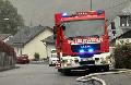 Wohnhausbrand in Peterslahr: Rund 30 Feuerwehrleute im Einsatz