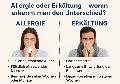 Allergie oder Erkltung  woran erkennt man den Unterschied?