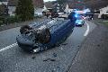 Verkehrsunfall wegen Sekundenschlaf in Grnebach: Schlimmeres gerade noch verhindert
