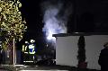 Brand in Hasselbach führte zu Großeinsatz der Feuerwehren