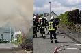 Heckenbrand in Kurtscheid: Schneller Einsatz der Feuerwehr