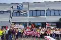 Protest in Neuwied: Besch�ftigte fordern Zukunftssicherung in der Automobilindustrie
