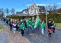 "Fidele Jongen" Pracht feierten Gottesdienst und Frhschoppen mit Dudelsackmusik