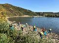 Magnetangler und Umweltsch�tzer bergen Schrott aus dem Rhein