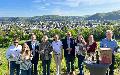Kreisvorstand der CDU besichtigt Steillage Hnninger Schlossberg