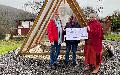 Landfrauen im Bezirk Altenkirchen frdern die Dhamma-Stiftung