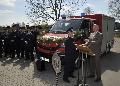 Feuerwehrauto in Hahn am See feierlich übergeben