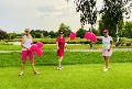 Golferinnen spielen für Brustkrebs-Früherkennung