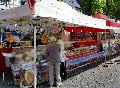 Franzsischer Gourmetmarkt in Altenkirchen auf dem Schlossplatz