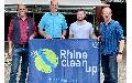 RhineCleanUp-Tag: Rheinufer in Bad Hönningen von Unrat befreien
