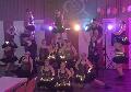 Rot-Weie-Partynacht mit Superstimmung