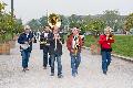 Schrglage Jazzband spielte die Saisonerffnung der Koblenzer Gartenkultur