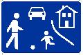 ACE weist auf Unterschiede Spielstrae und verkehrsberuhigter Bereich hin