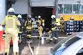 Asbach: Stapler brennt in Getränkemarkt
