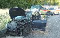 Dreikirchen: Bei Verkehrsunfall an K154 verunglckten drei Personen