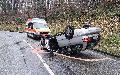 Verkehrsunfall auf der L285 bei Daaden verursacht Folgeunfall