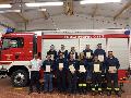bungsdienst der freiwilligen Feuerwehr Weyerbusch: Befrderungen fr Aktive