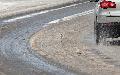 Pkw berschlgt sich auf schneebedecker Fahrbahn nahe Wittgert