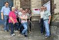 Neues Hinweisschild am "Martinsweg am Mittelrhein" in Engers enth�llt