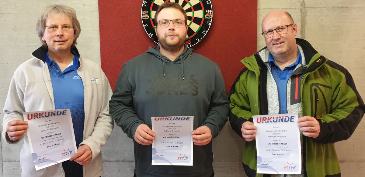 Die Bronzegewinner des VfL Waldbreitbach. Foto: Alexandra Bierbrauer