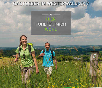 Der Katalog Gastgeber im Westerwald 2017 ist da