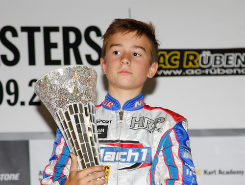 Bambini Tom Kalender siegt beim ADAC Kart Masters-Finale