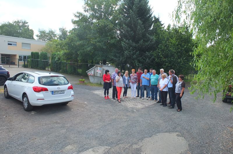 SPD-Stadtratsfraktion Neuwied beim Ortstermin. Foto: privat