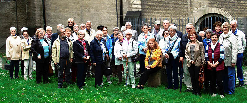 Kirchbauverein war beeindruckt von Gro St. Martin in Kln