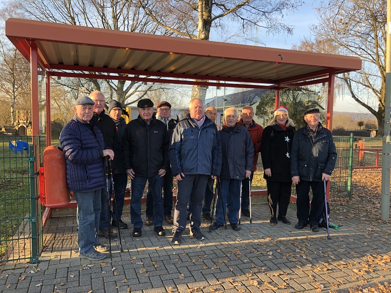 Herren-Turngruppe Kein Aua wanderte ins Raiffeisenmuseum